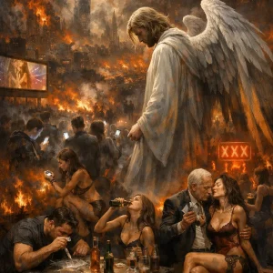 From above the sky angel