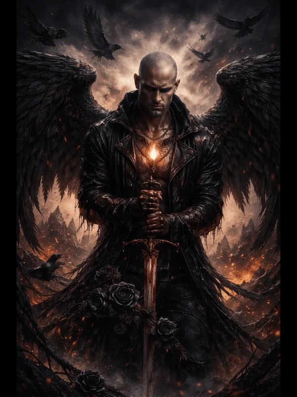 Sò l'anghjulu di corvi (The Raven Angel) - Nino Raven